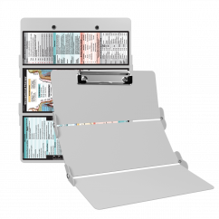 WhiteCoat Clipboard® Trifold - White Occupational Therapy Edition